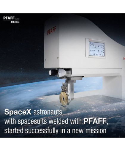 SpaceX, NASA и PFAFF INDUSTRIAL